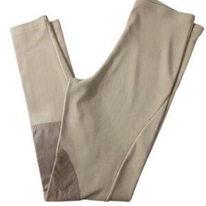 Equestrian Designs Tan High-Waisted Riding Pants – Size XL